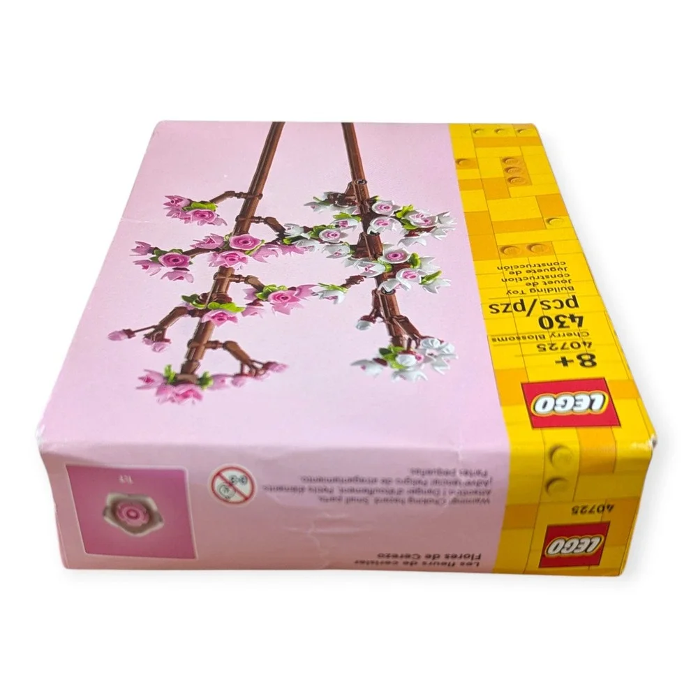 LEGO Cherry Blossoms 40725 Botanical Collection Building Set 430 Pieces Pink‎